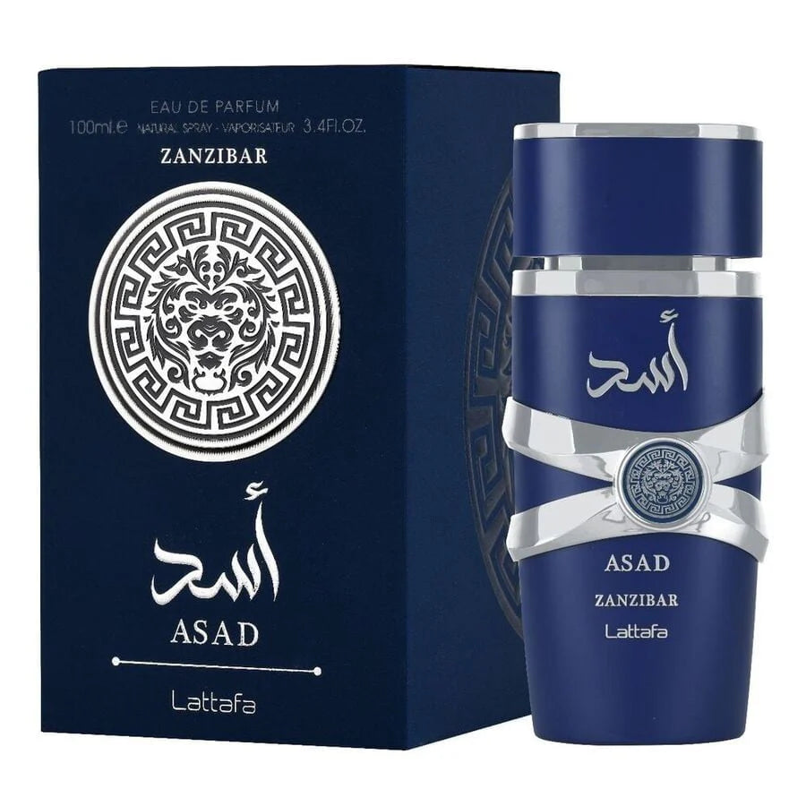 Asad Zanzibar 100ml EDP for Men by Lattafa