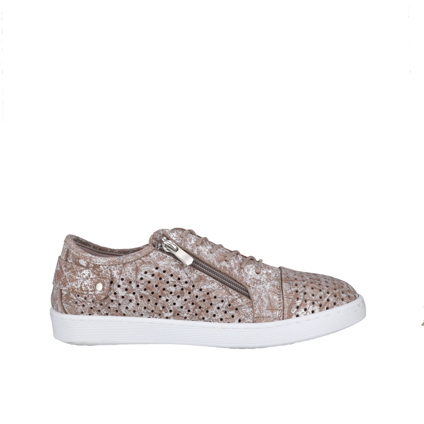 Cabello Taupe Print Sneaker - EG17P