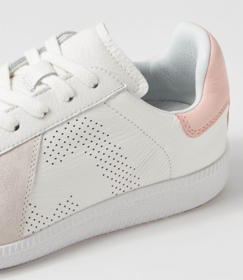ROLLIE PACE WHITE/ SNOW PINK SNEAKER