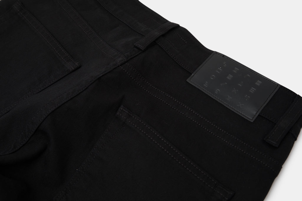 Womens Mid Rise Skinny / Jet Black