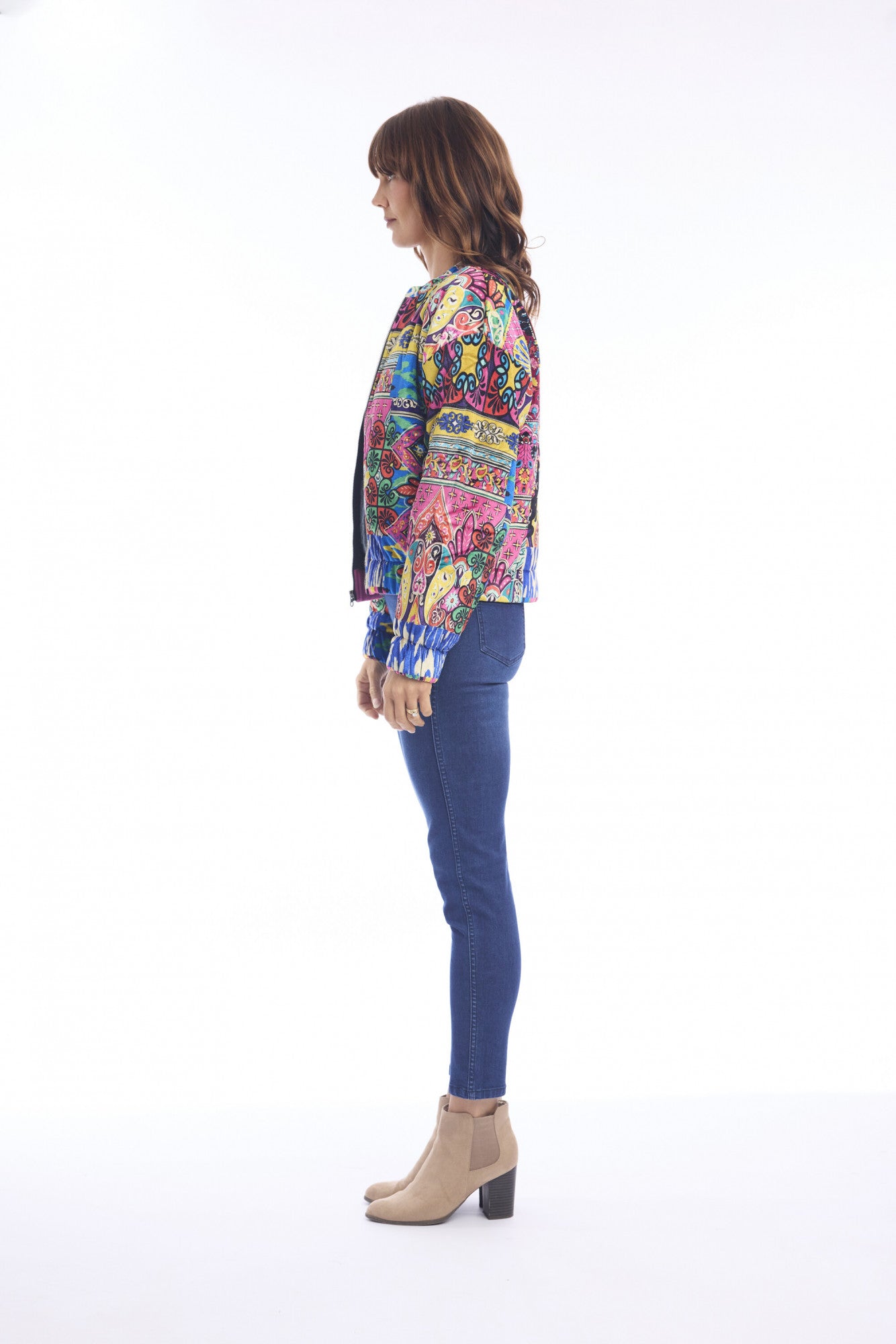 Capri Velvet Bomber Jacket