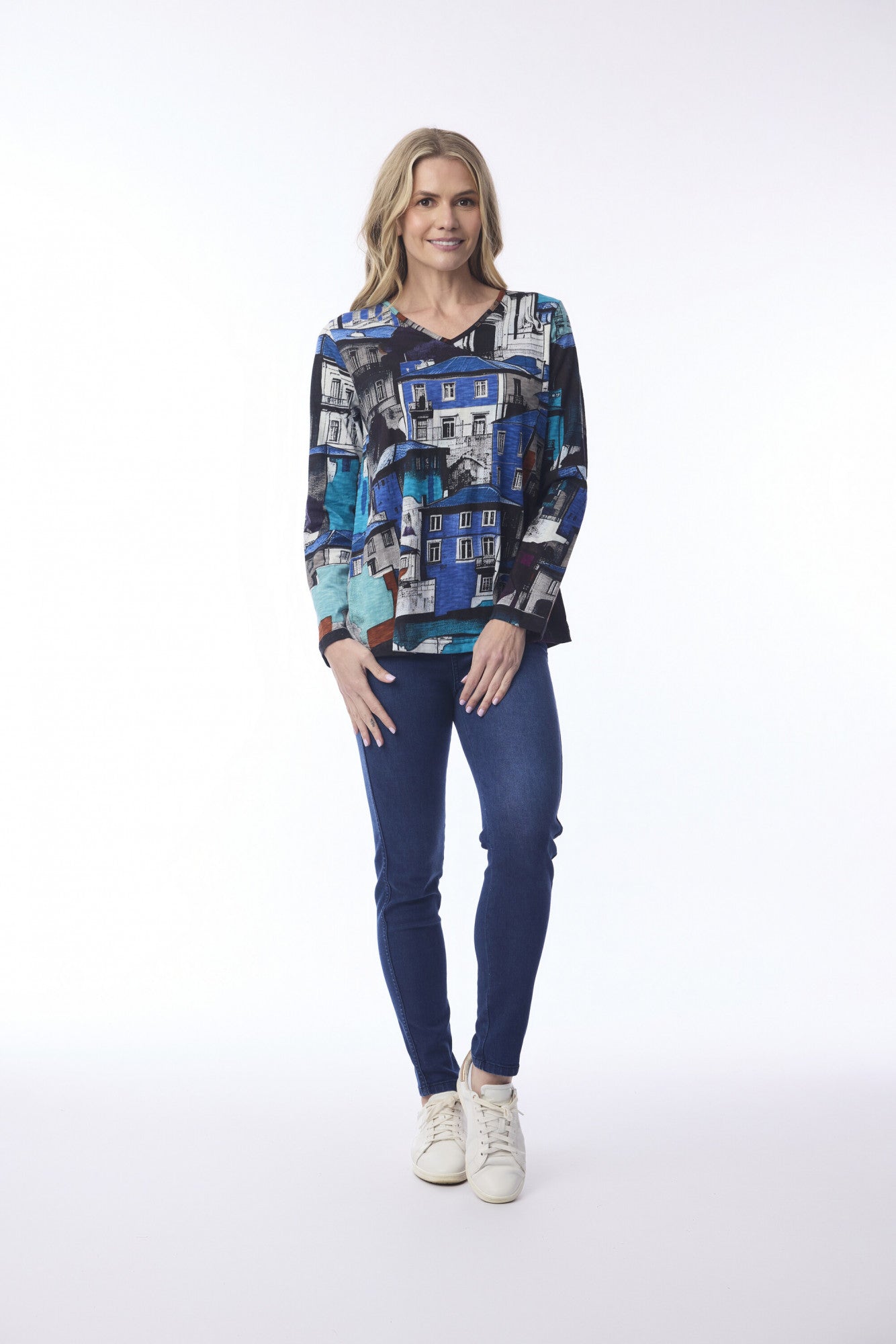 Porto Women's T-Shirt V-Neck