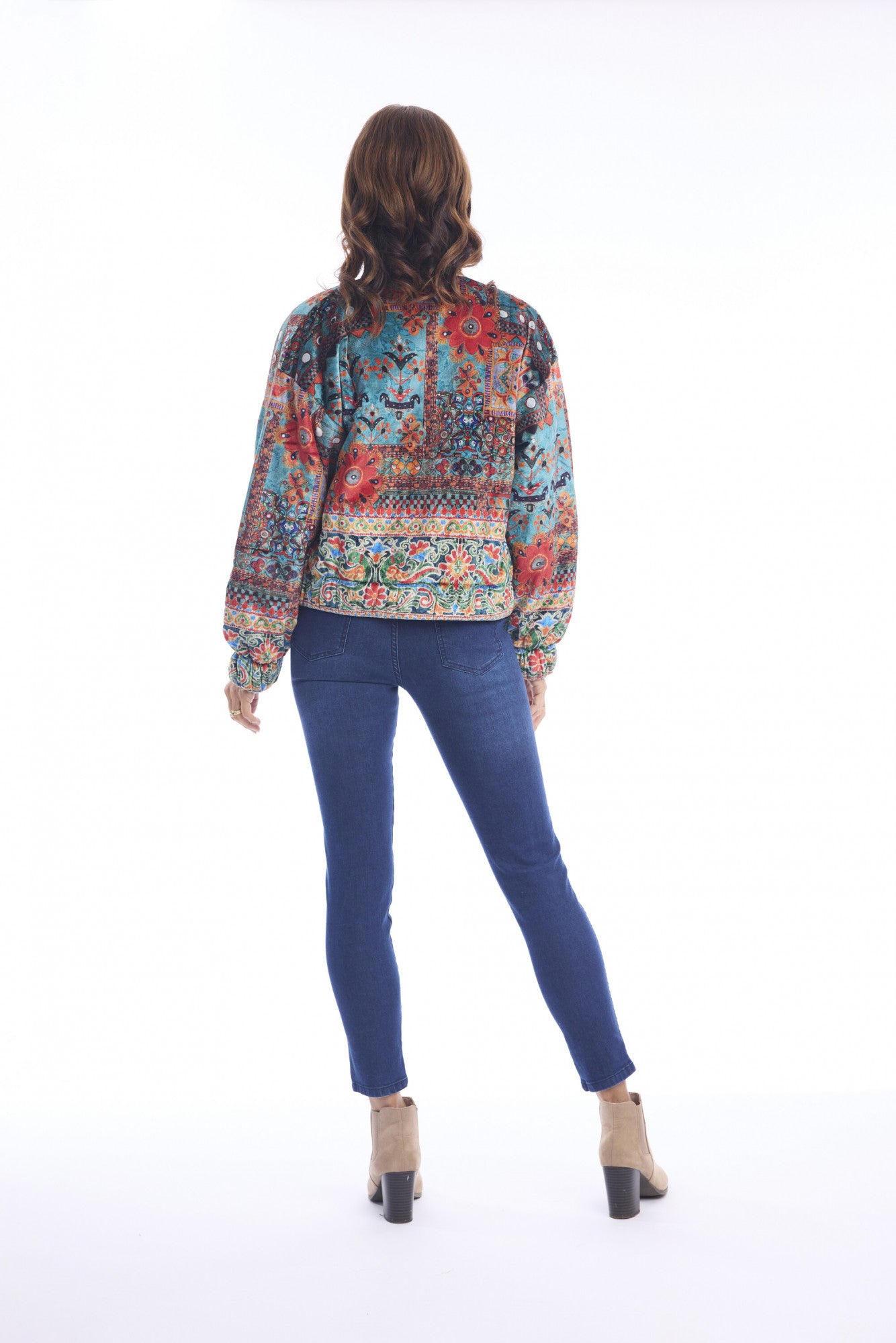 Siena Velvet Bomber Jacket