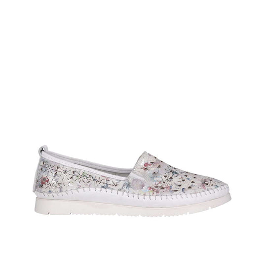 Cabli Clear White Print Cabello Shoe